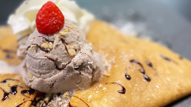 Opinii despre Crêperie Gelateria AMINOS Bern - take away & vegan Bern în Bern - Gastronomie und Hotellerie