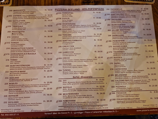 Opinii despre Pizzeria Seeland în Biel - Gastronomie und Hotellerie