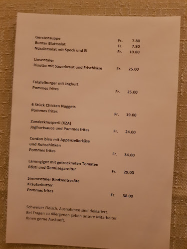 Opinii despre MORETHANFOOD - Restaurant zum grauen Wolf în Schlosswil - Gastronomie und Hotellerie