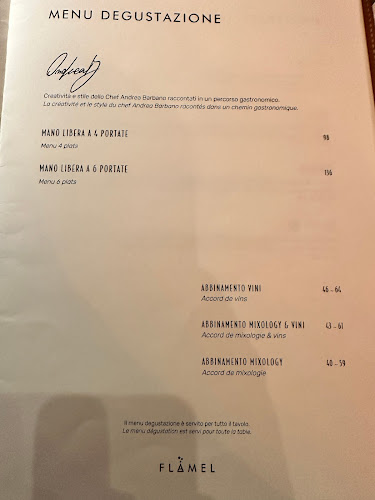 Opinii despre FLAMEL Restaurant & Mixology Bar în Lugano - Gastronomie und Hotellerie