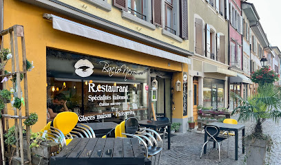 Bacio Nero, restaurant, glaces maison, focacceria, café et bar