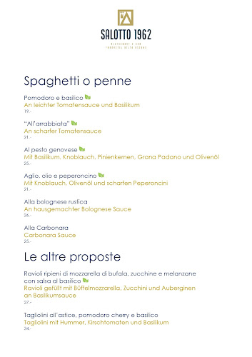 Ristorante SALOTTO 1962 - Gastronomie und Hotellerie