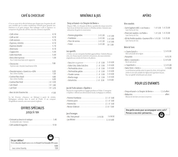 earlybeck Boulanger Confiseur, Le Grand Café