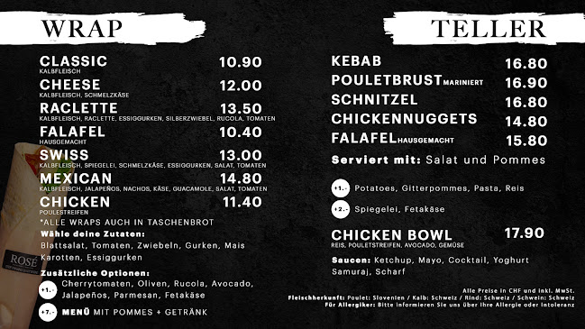 Opinii despre Rosé în Buchs - Gastronomie und Hotellerie