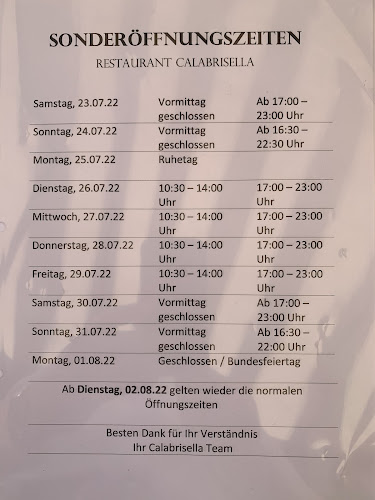 Comentarii opinii despre Ristorante Pizzeria Calabrisella