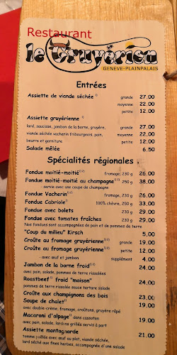 Le Gruyérien - Plainpalais