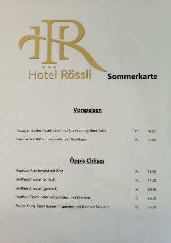 Restaurant Rössli HÜ