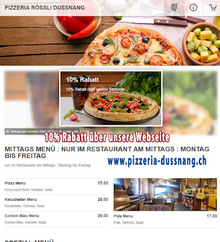 Opinii despre Pizzeria Rössli în Dussnang - Gastronomie und Hotellerie