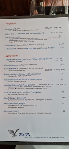 Speiserestaurant Adler - Schindellegi
