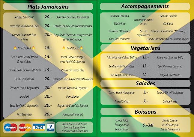 Opinii despre Jamaican Canteen Chez Dawn în Vernier - Gastronomie und Hotellerie