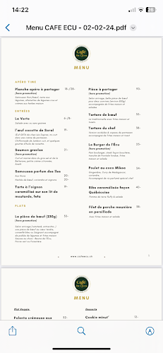 Opinii despre Café de l'Ecu în Soral - Gastronomie und Hotellerie