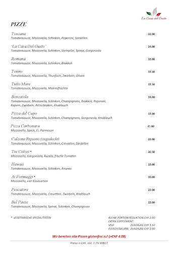 Opinii despre Dorfplatz (La Casa del Gusto) în Oberuzwil - Gastronomie und Hotellerie