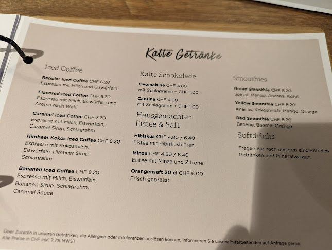 Two Hands Restaurant - Luzern