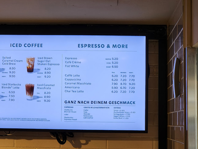 Opinii despre Starbucks în Luzern - Gastronomie und Hotellerie