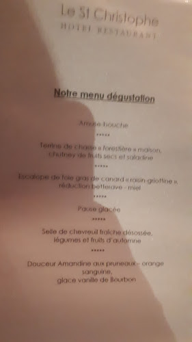 Opinii despre Le Saint Christophe în Bex - Gastronomie und Hotellerie