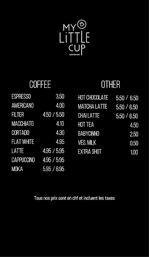 Opinii despre My Little Cup în Geneva - Gastronomie und Hotellerie