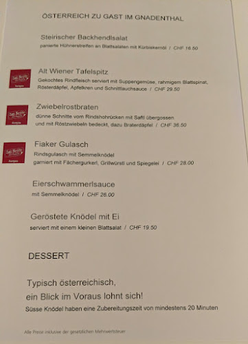 Comentarii opinii despre Restaurant Gnadenthal