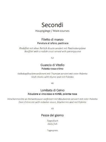 Opinii despre La Serenissima în Riehen - Gastronomie und Hotellerie