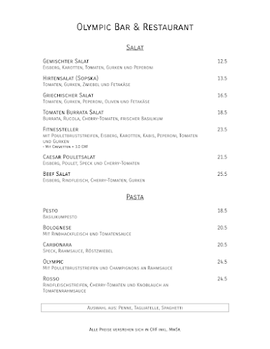 Opinii despre Olympic Lounge Café în Zürich - Gastronomie und Hotellerie